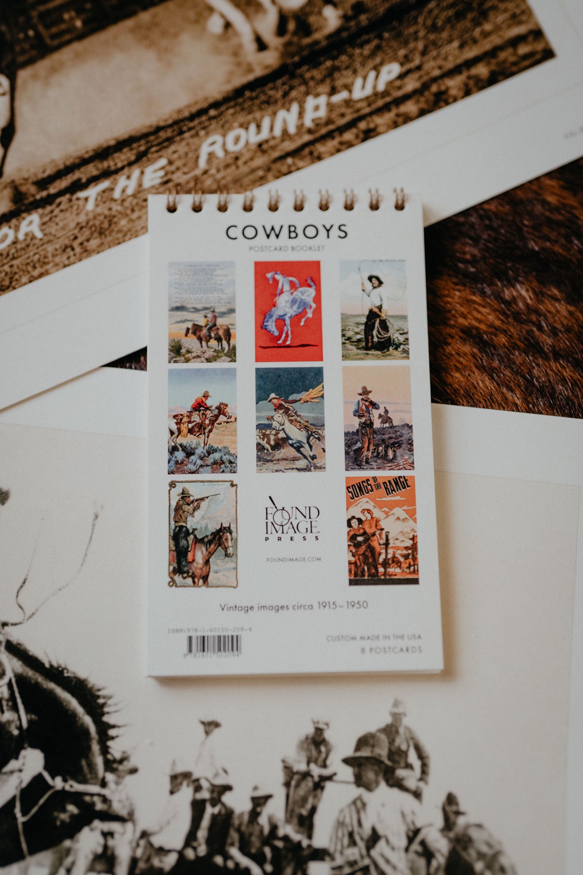 Vintage Western Postcard Booklets (4 Print Options)