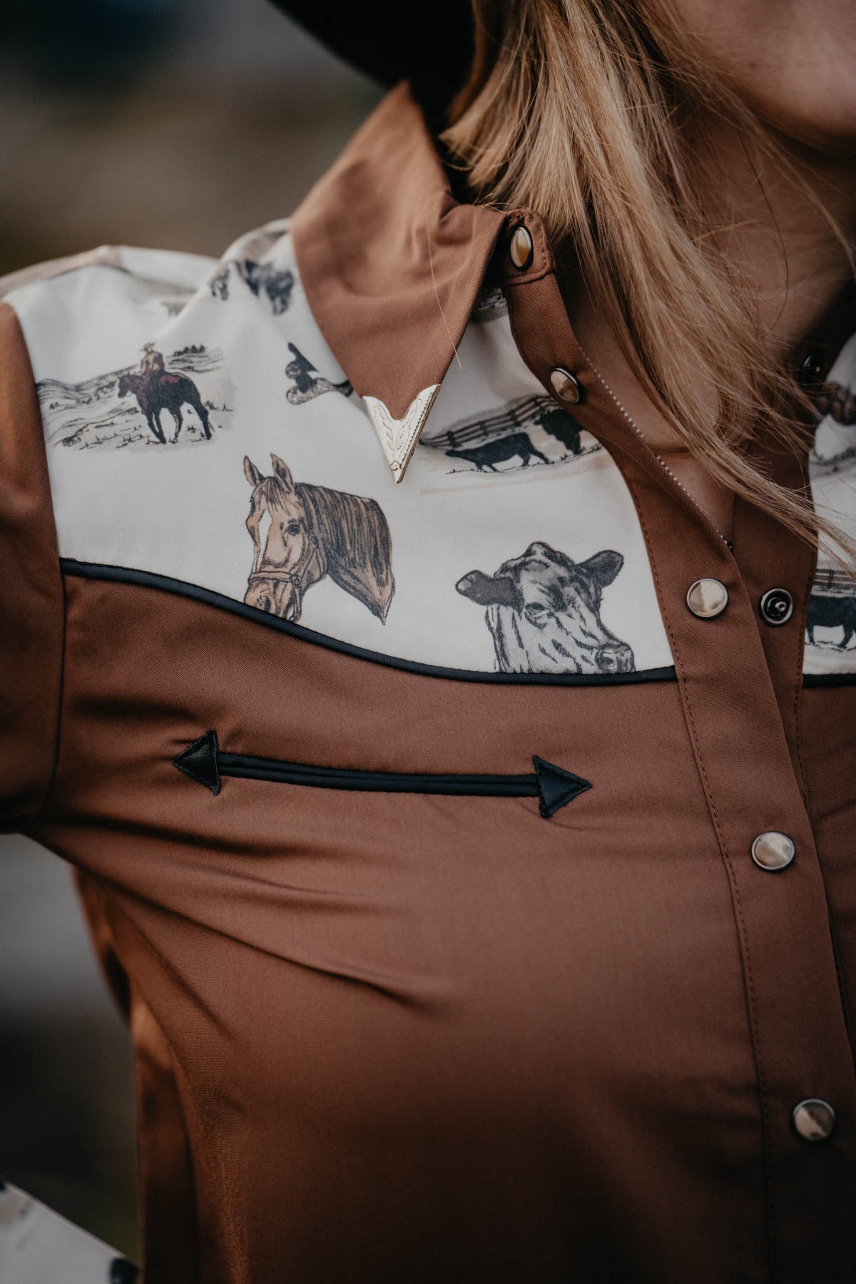 'Sorrel Creek' CC Exclusive Pearl Snap (L - XXL)