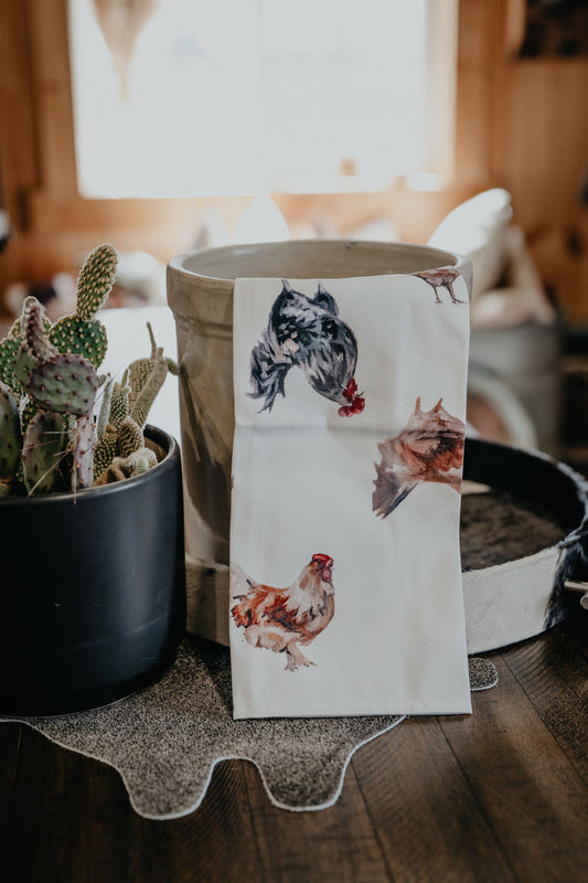Cotton Tea Towels (Various Prints)