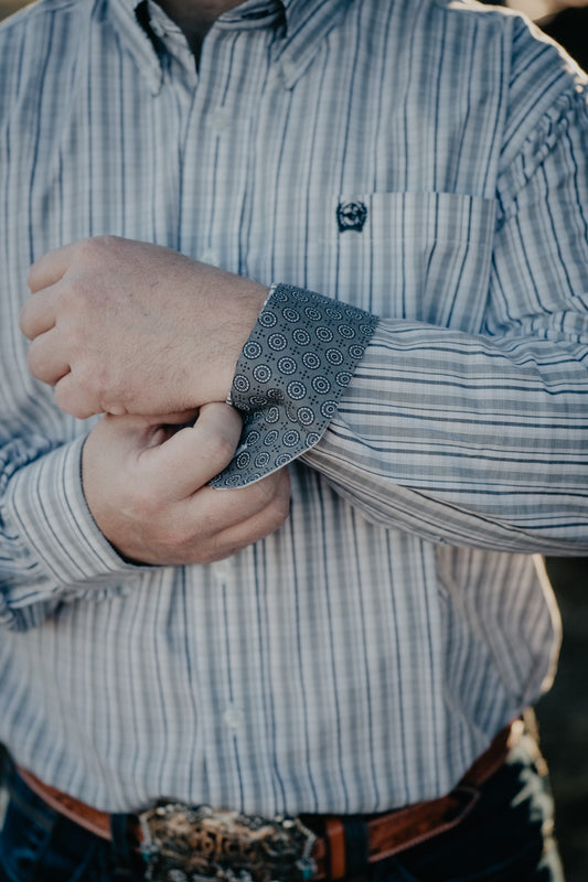 'Waylon' CINCH Men's Plaid Button Down Shirt (S-XXL)