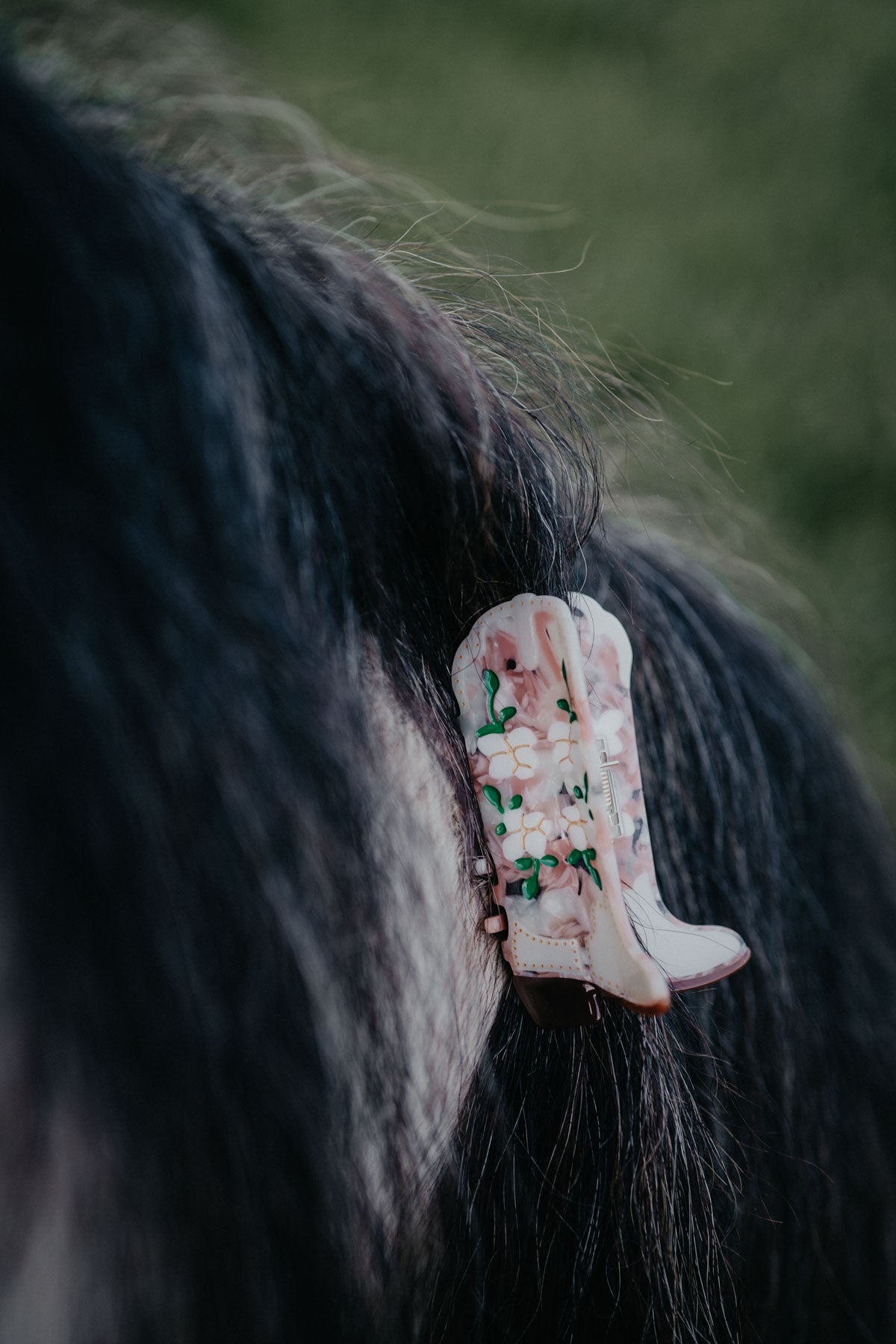 Western Boot Shaped Claw Clips