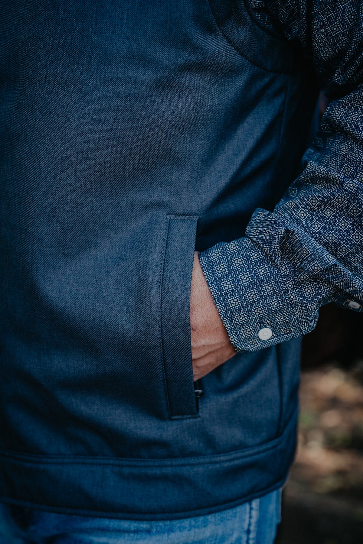 'Archer' Men's Charcoal CINCH Bonded Vest