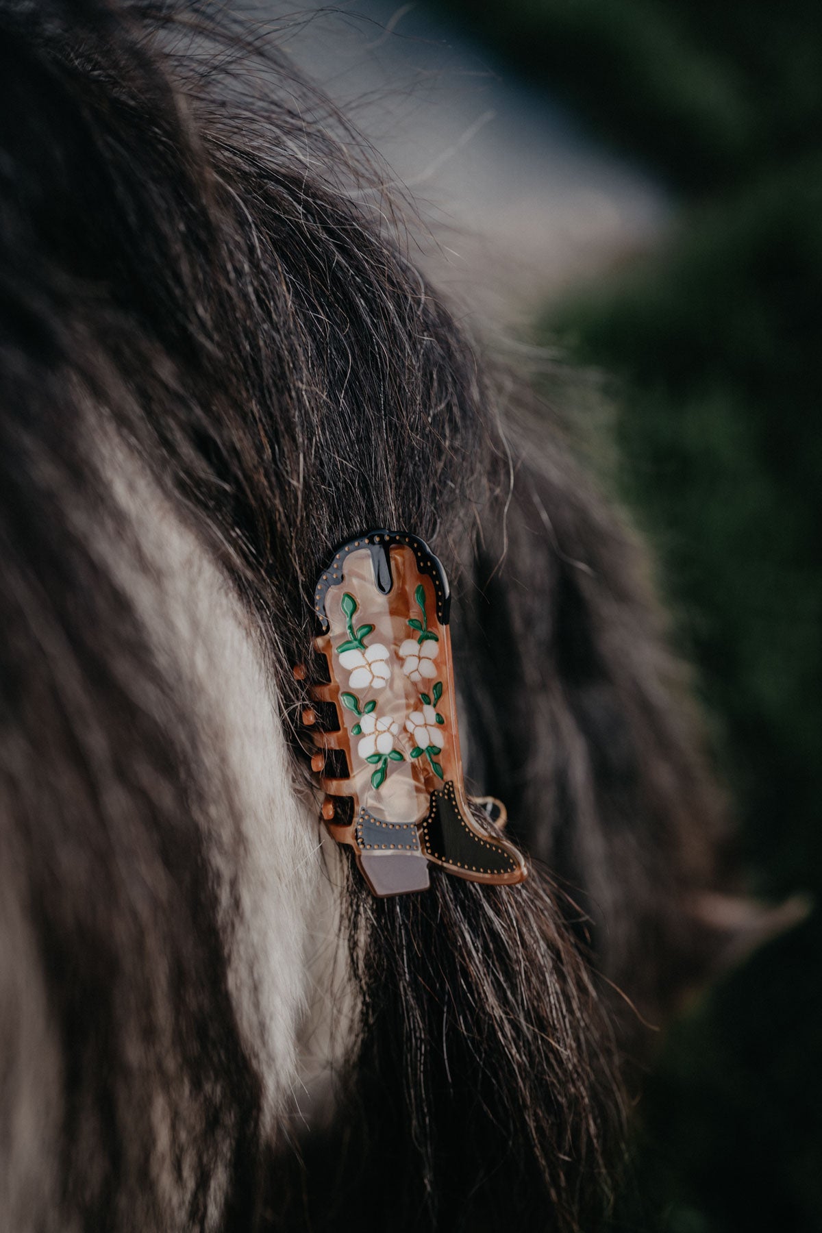Western Boot Shaped Claw Clips