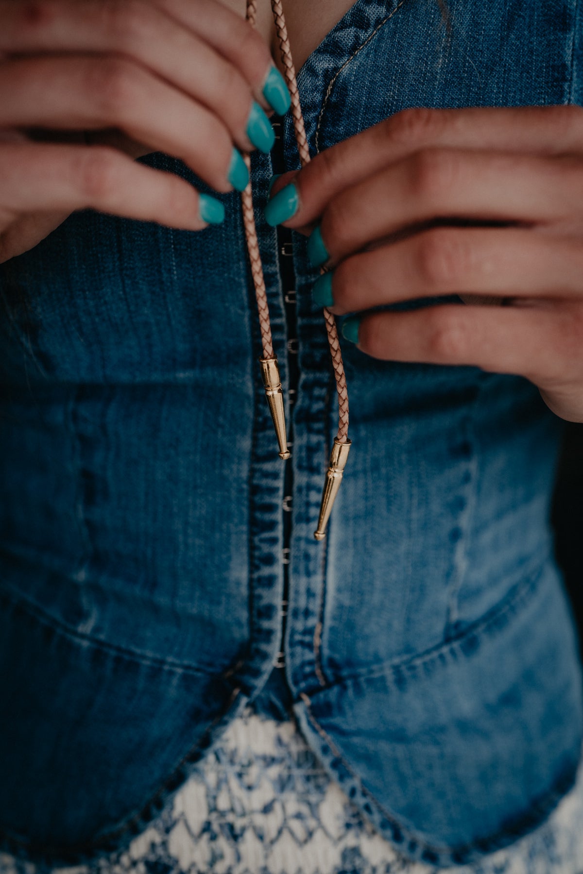 Sacred Heart Bolo Tie by November Maker