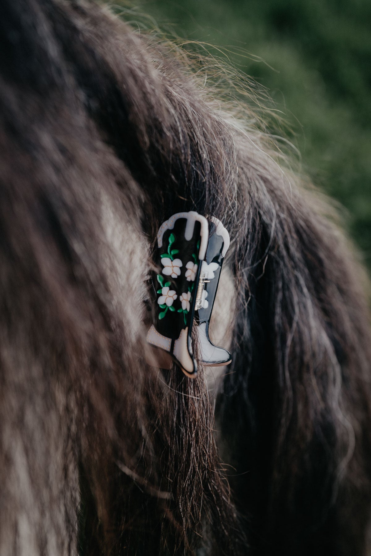 Western Boot Shaped Claw Clips
