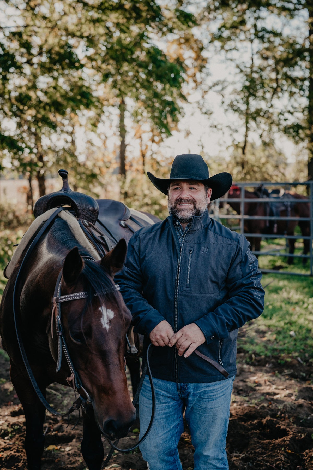 'Wylie' Men's Charcoal Grey CINCH Bonded Jacket