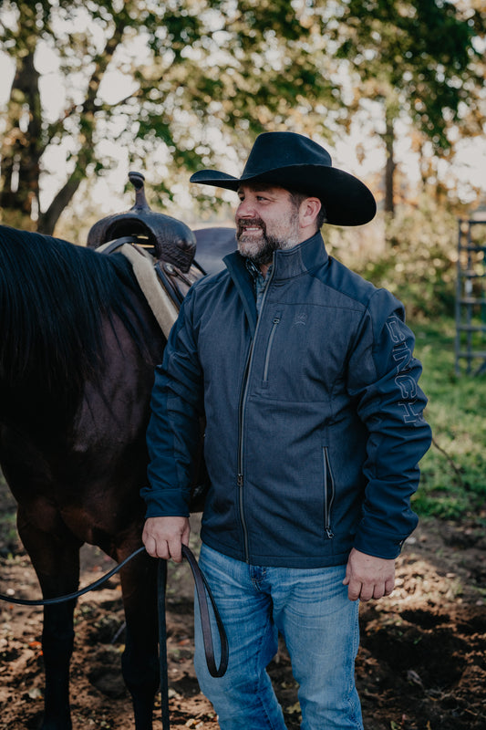 'Wylie' Men's Charcoal Grey CINCH Bonded Jacket