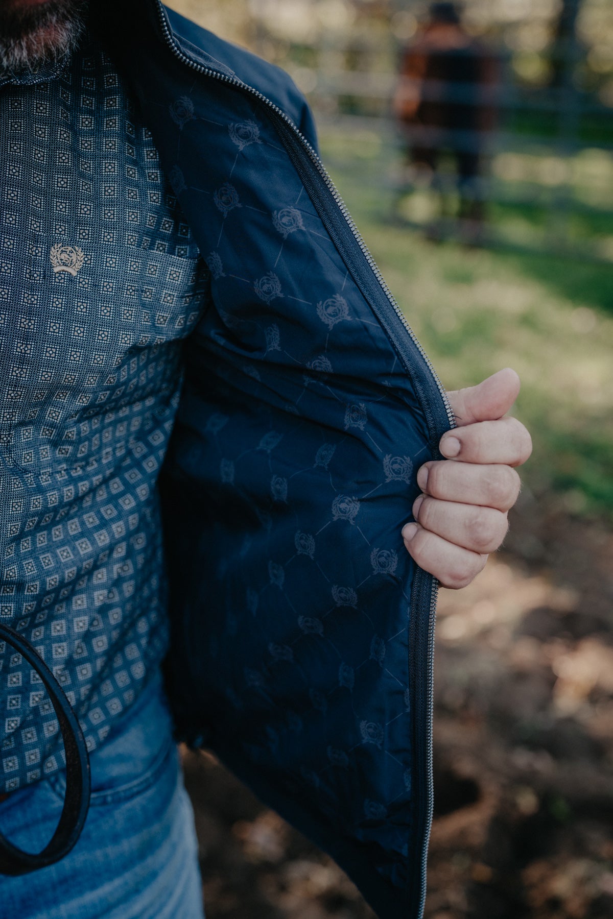 'Wylie' Men's Charcoal Grey CINCH Bonded Jacket