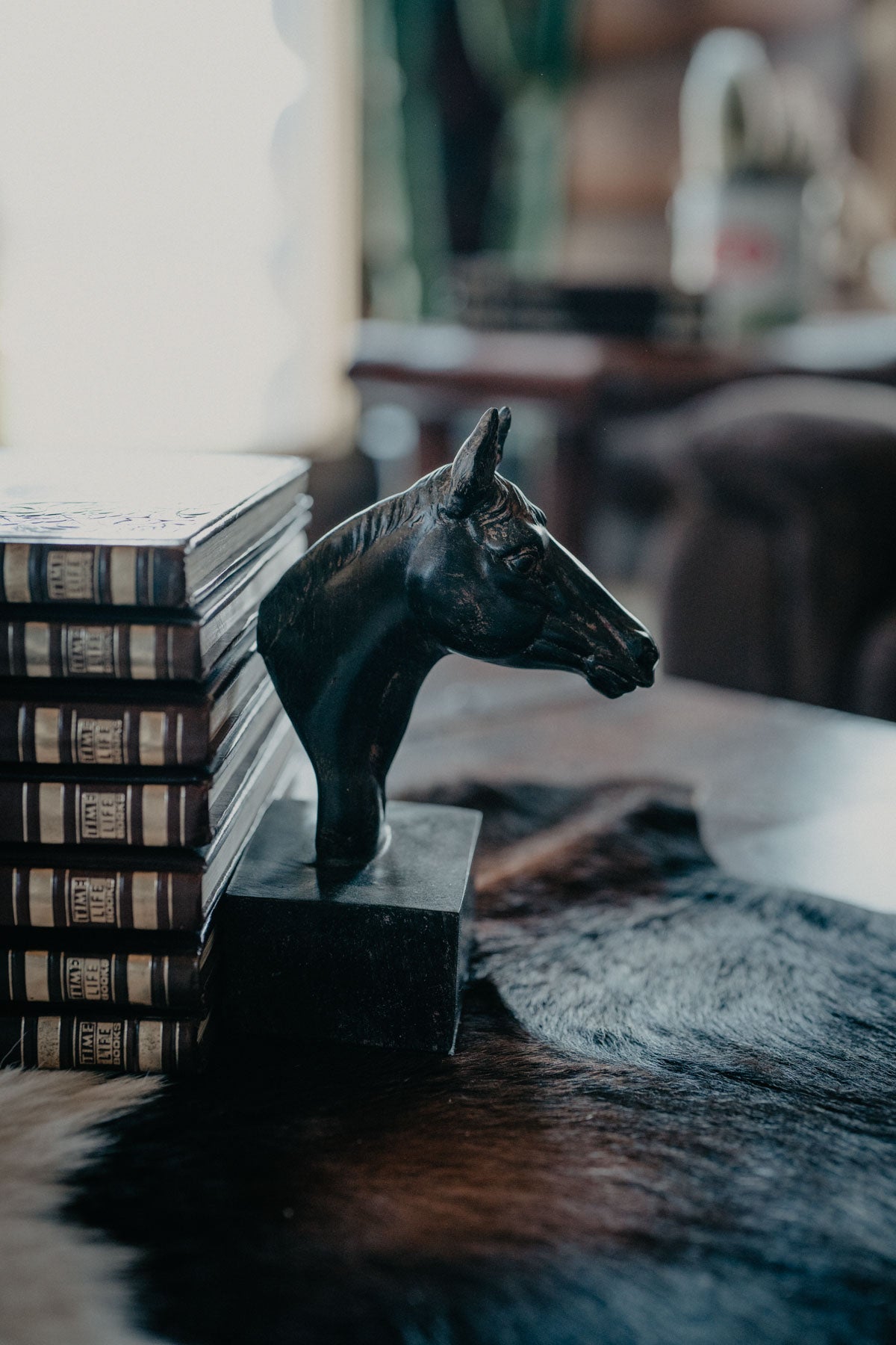 Horse Head Bookends