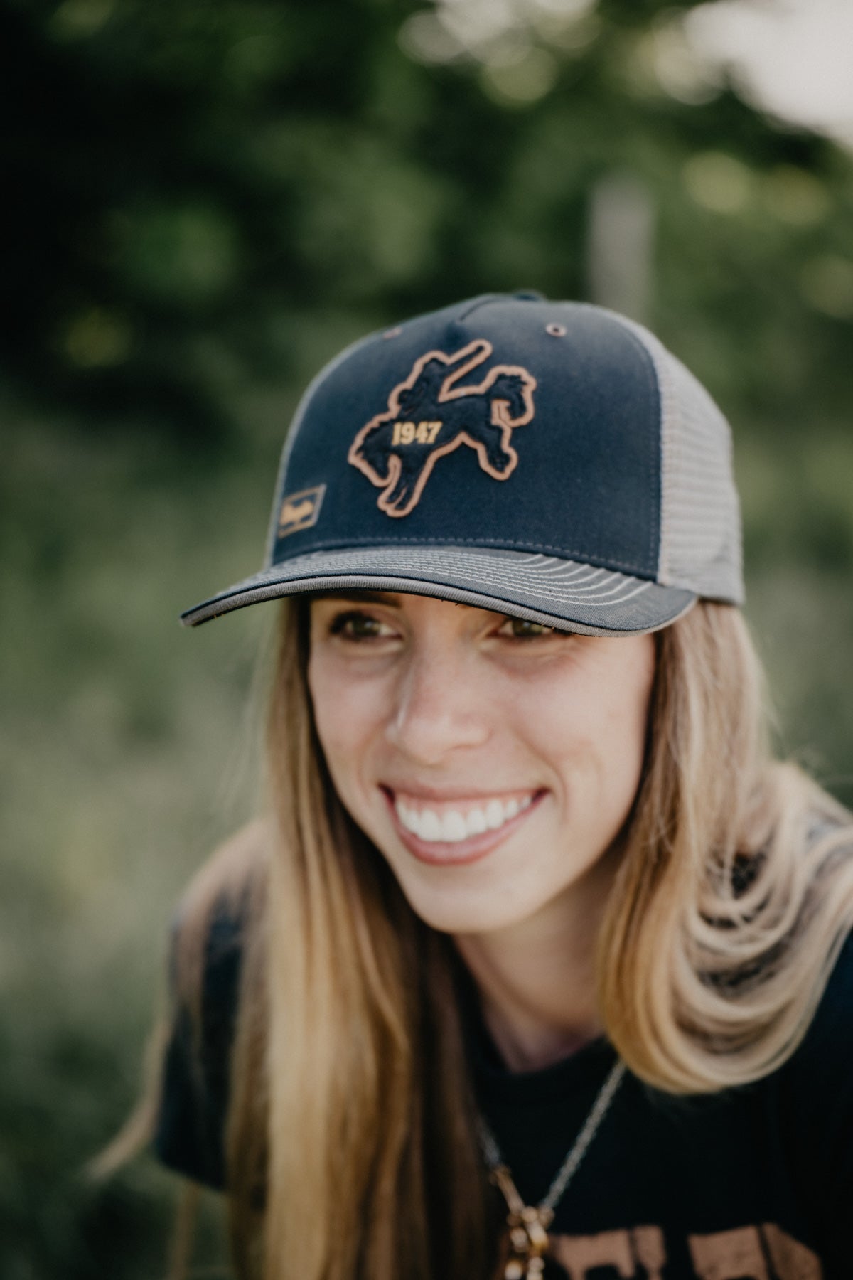 'Bronc Buster' Wrangler Black/Grey Hat