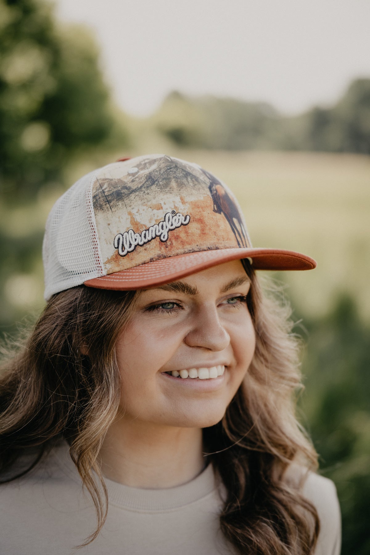 'High Country' Wrangler Stone/Burnt Orange Hat