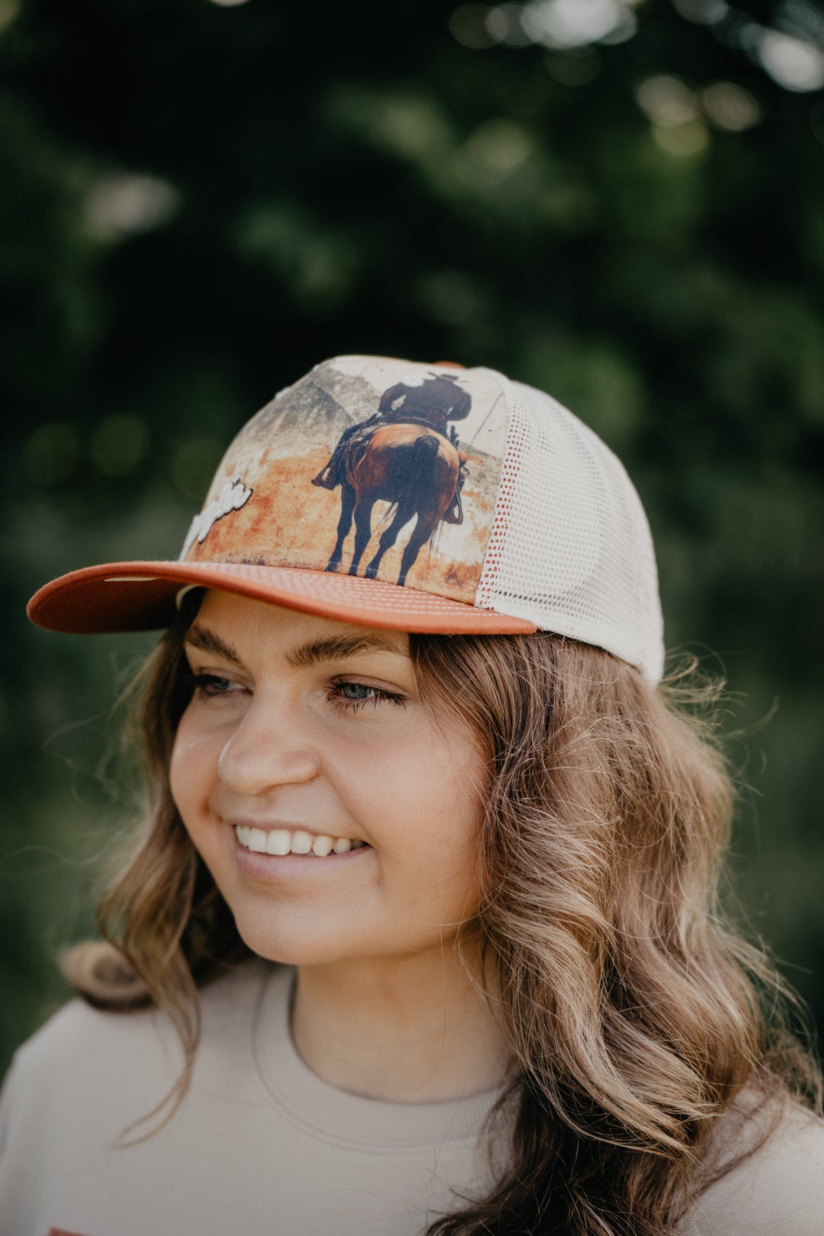 'High Country' Wrangler Stone/Burnt Orange Hat