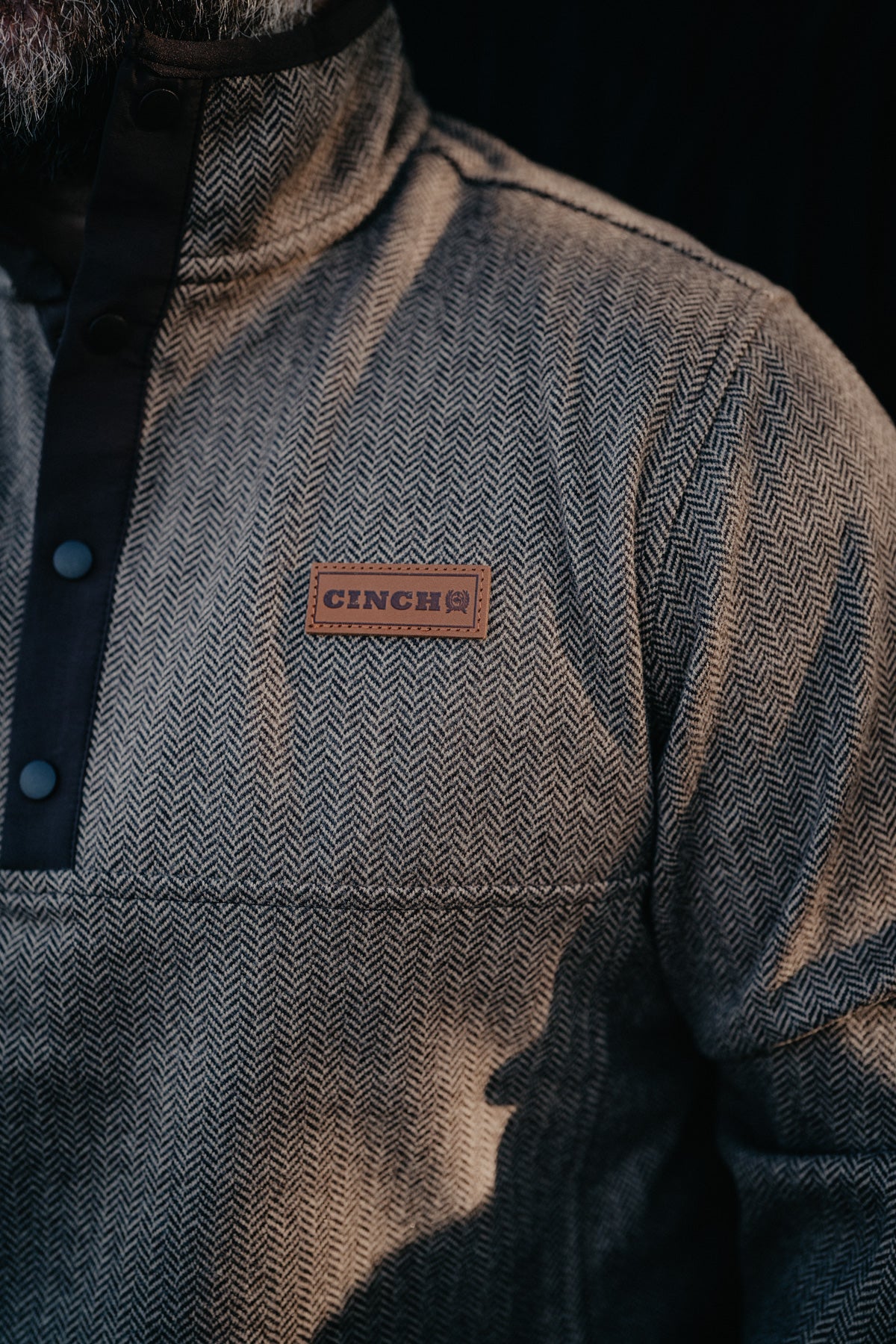 'Stoney' Men's CINCH Brown Pullover