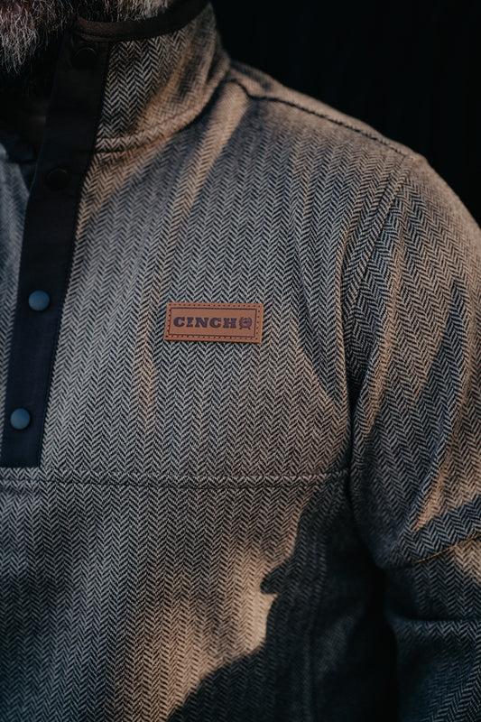 'Stoney' Men's CINCH Brown Pullover
