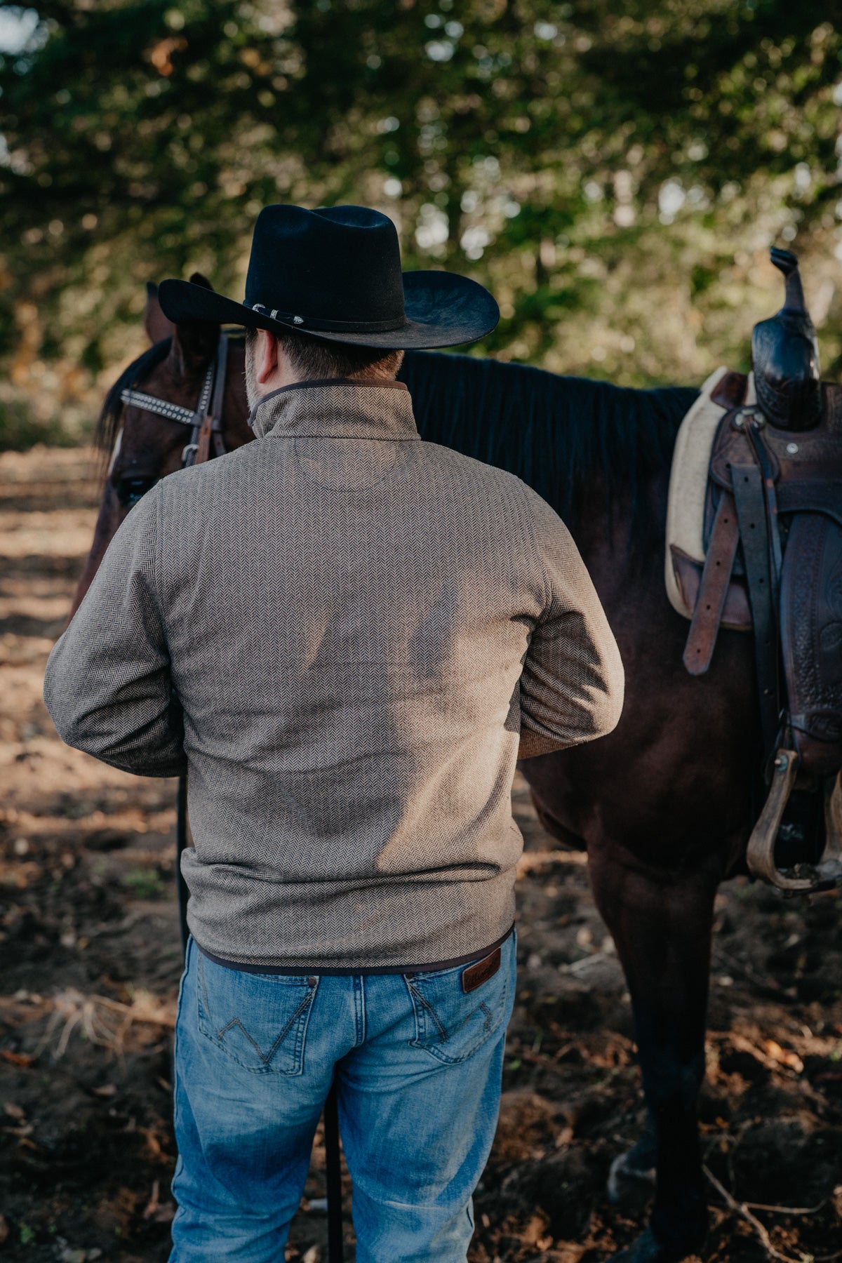 'Stoney' Men's CINCH Brown Pullover