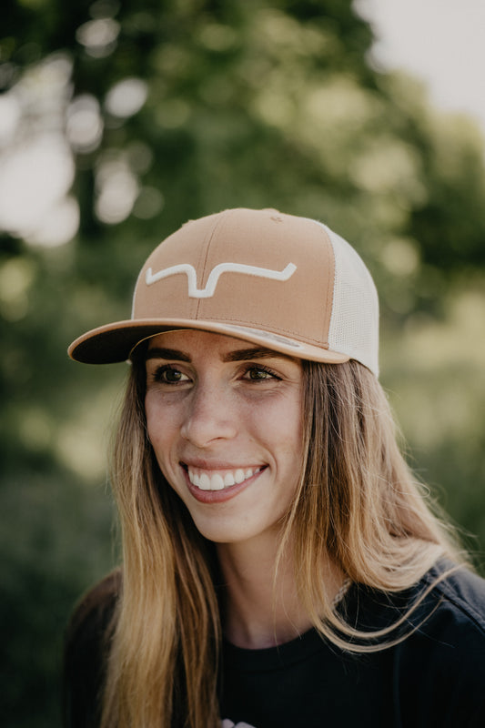 Kimes Ranch Weekly Trucker Hat - Work Wear Brown