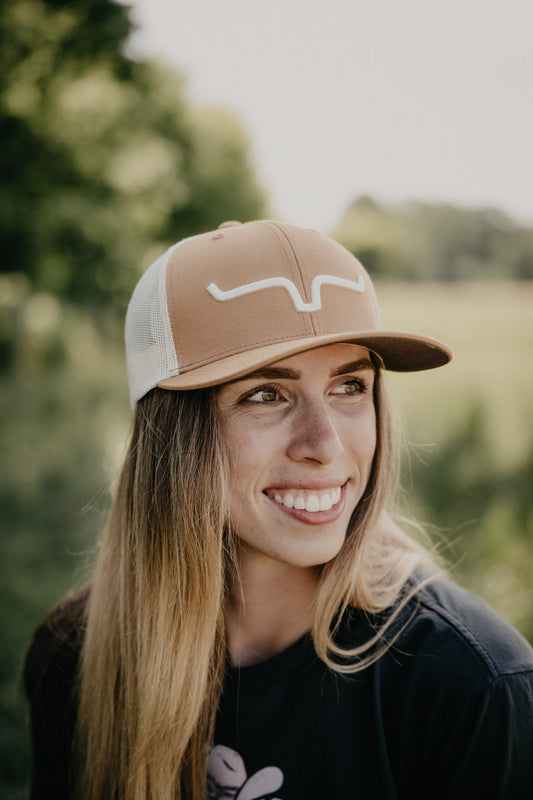 Kimes Ranch Weekly Trucker Hat - Work Wear Brown
