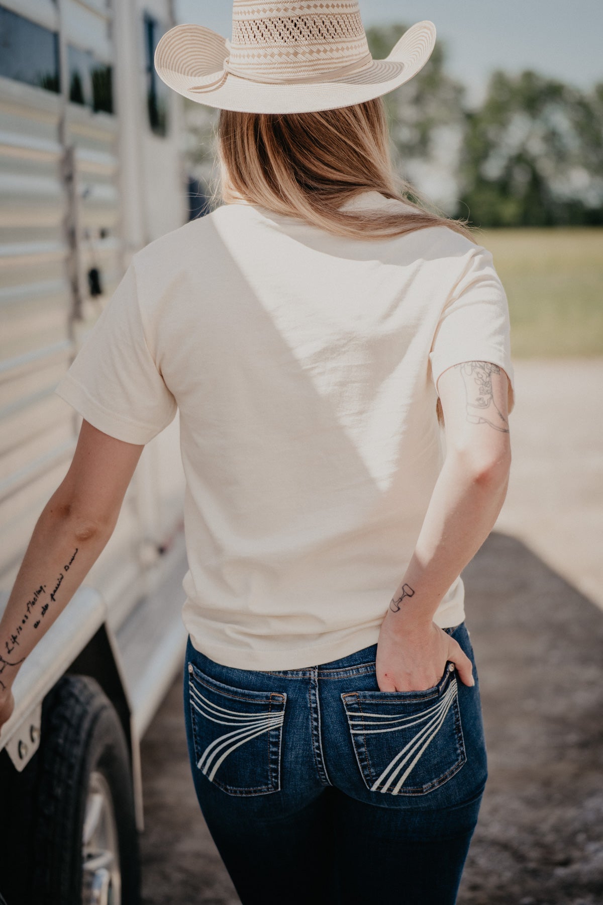 'Randy' Saddle Bronc Kimes Ranch Unisex Graphic Tee {Two Colours/ S-XXL}