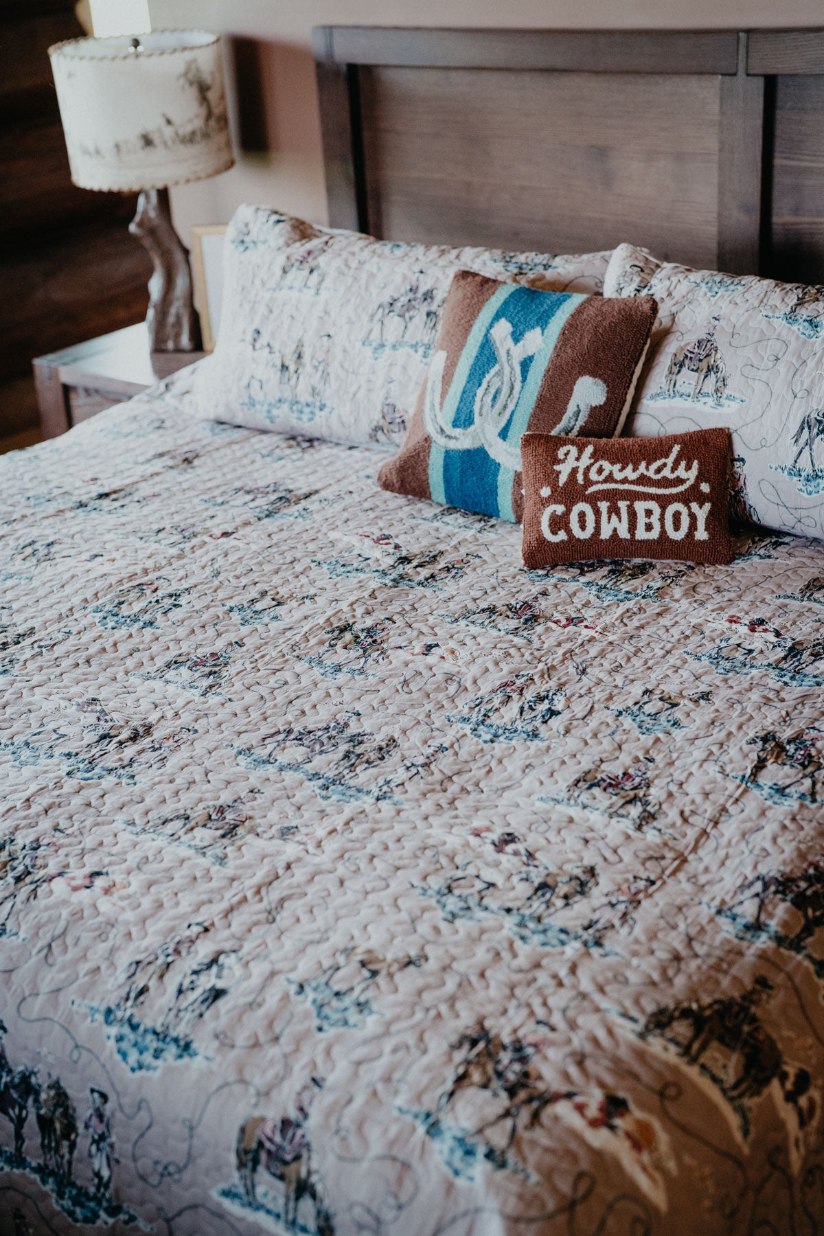 Sierra Cowgirl Quilt Set by Ida Mae (Queen, King)