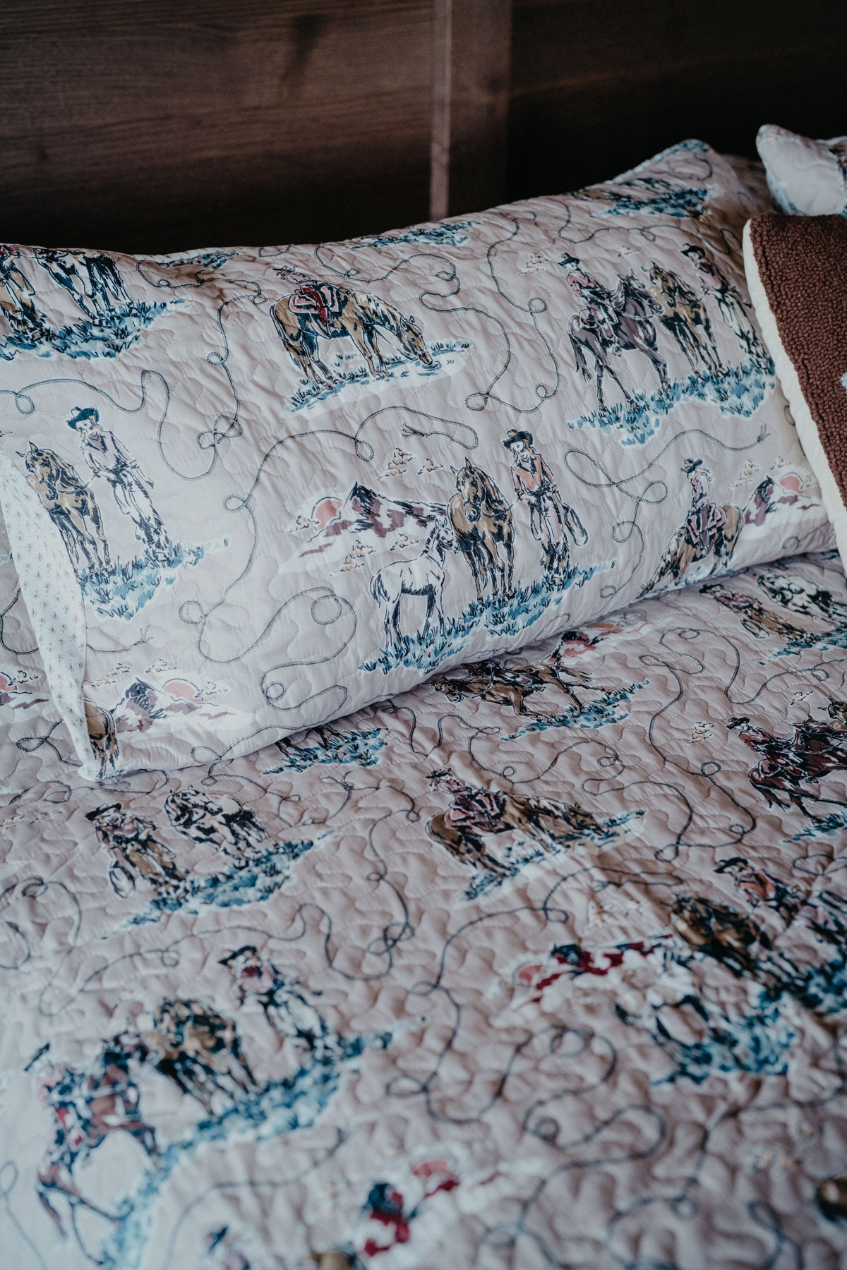 Sierra Cowgirl Quilt Set by Ida Mae (Queen, King)