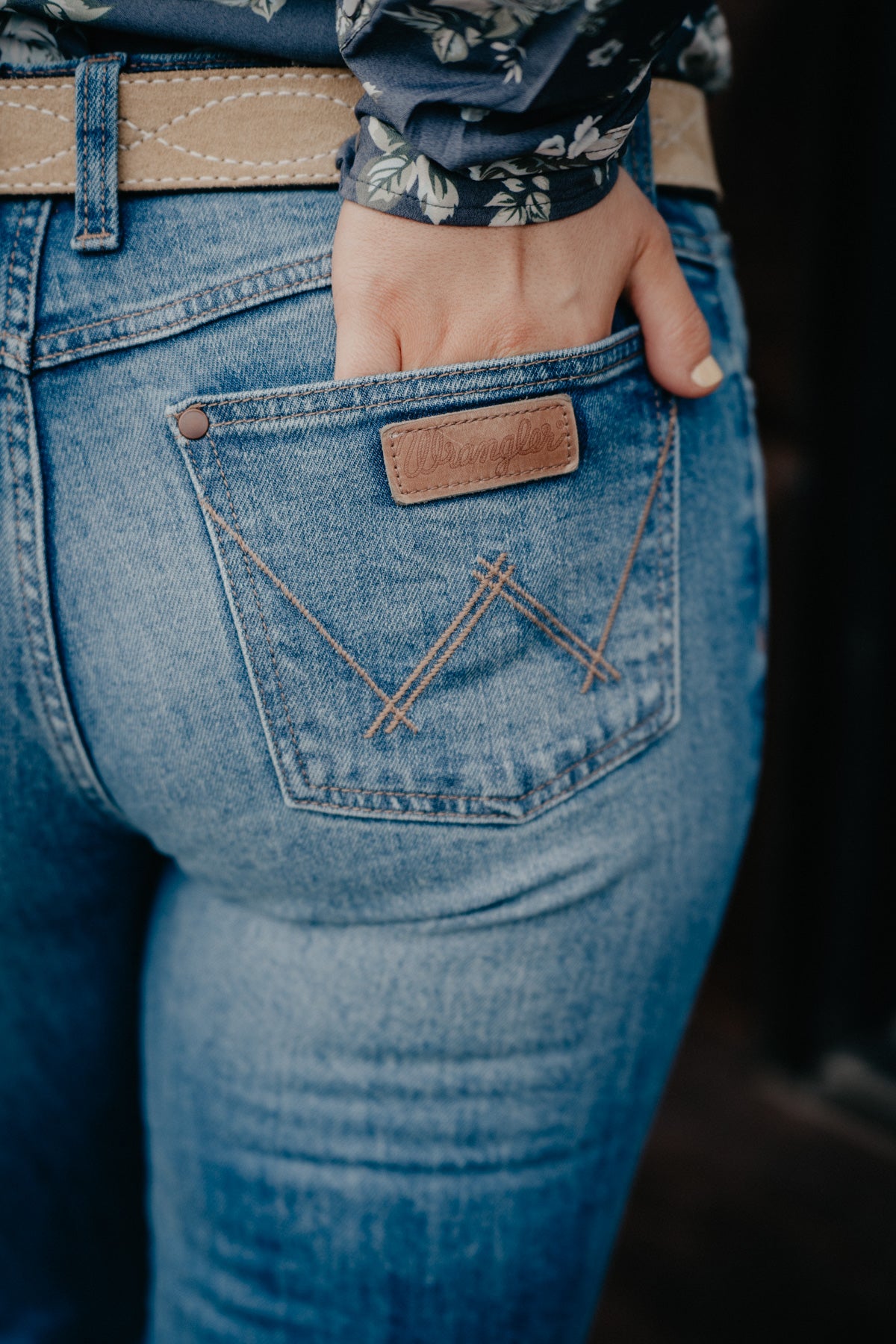 'Joanna' Retro Mae Mid Rise Trouser (Sizes 24-35)