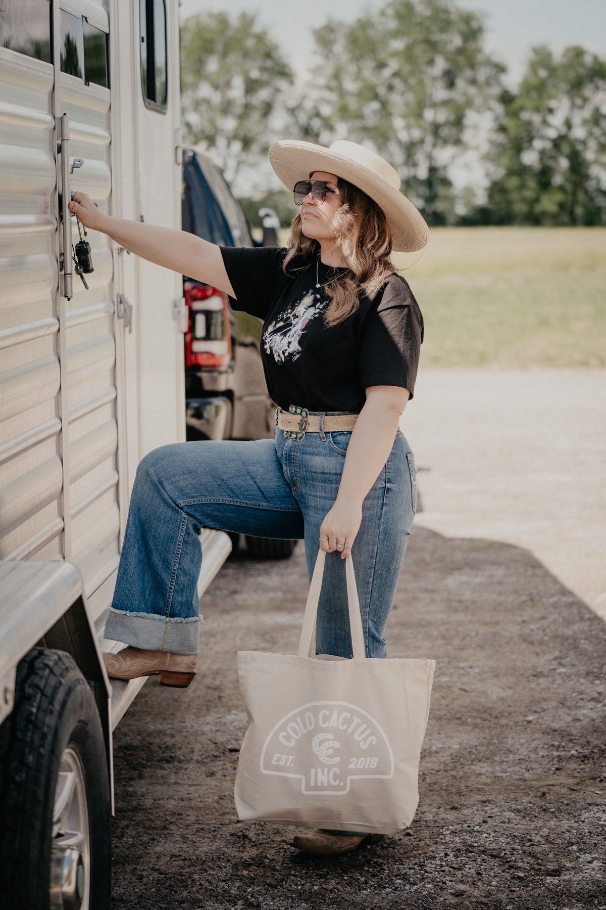 Reusable Cold Cactus Tote