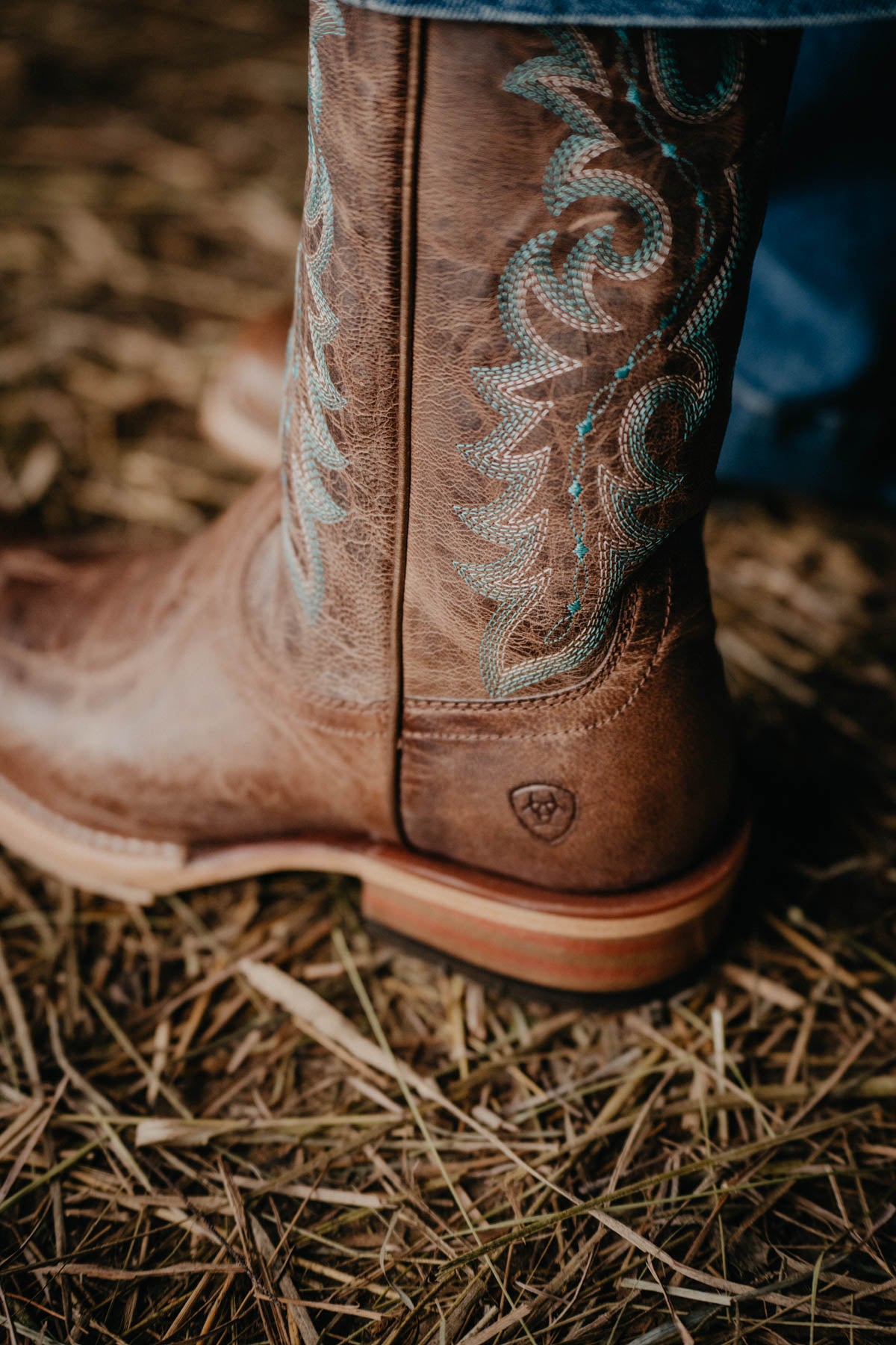 Ariat Futurity Boon Western Boot - Pecan Brown (Sizes 11, 12 B Widths ONLY)