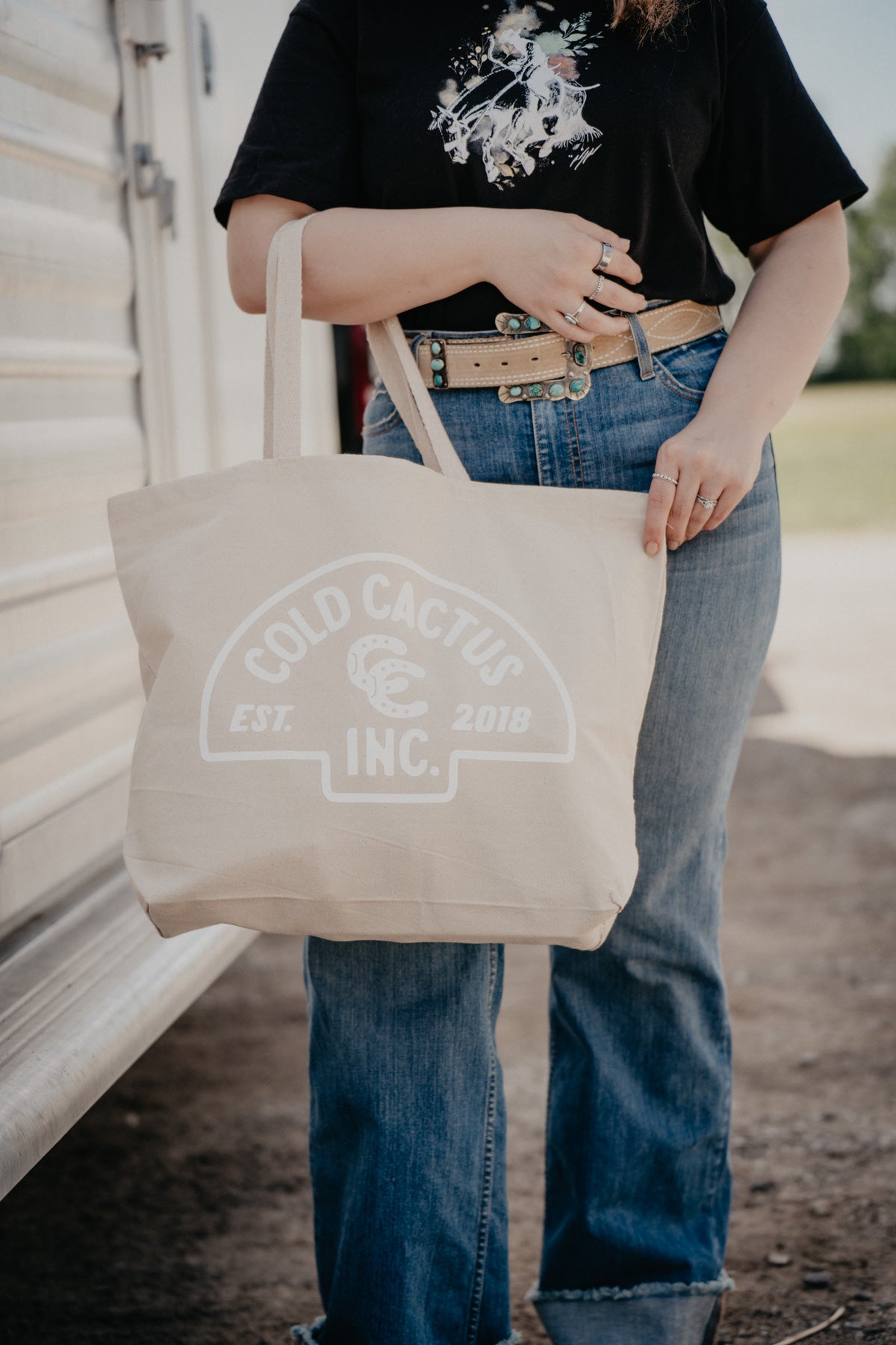 Reusable Cold Cactus Tote