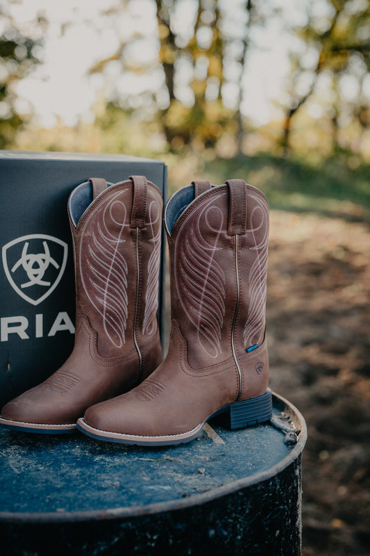Women's Round Up H20 Waterproof Square Toe Cowboy Boot