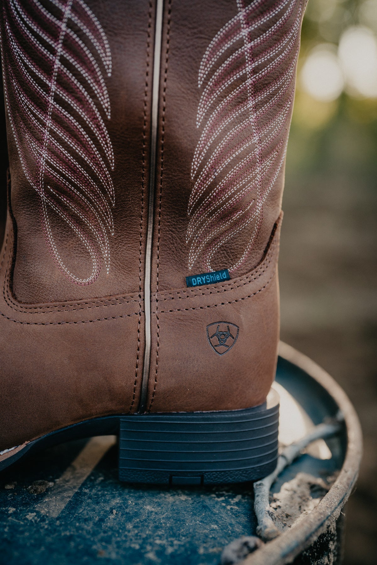 Women's Round Up H20 Waterproof Square Toe Cowboy Boot