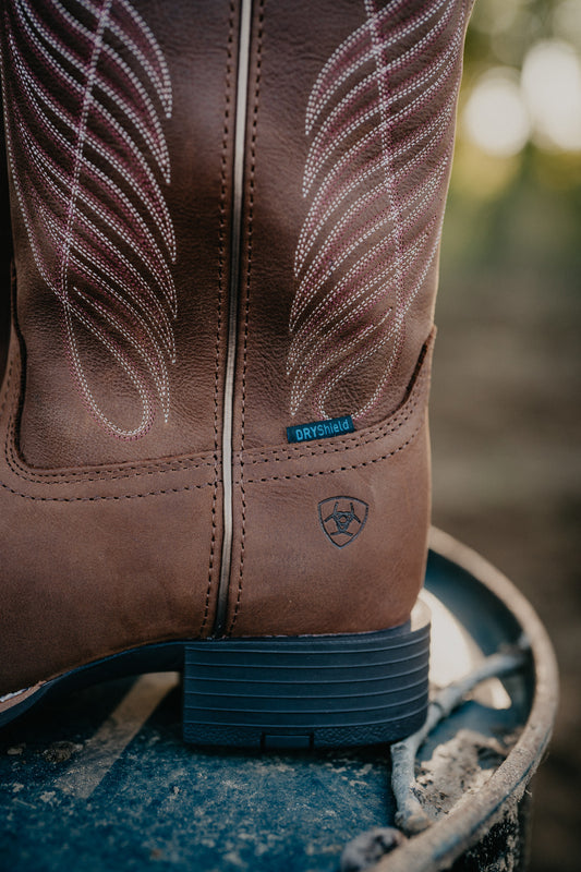 Women's Round Up H20 Waterproof Square Toe Cowboy Boot