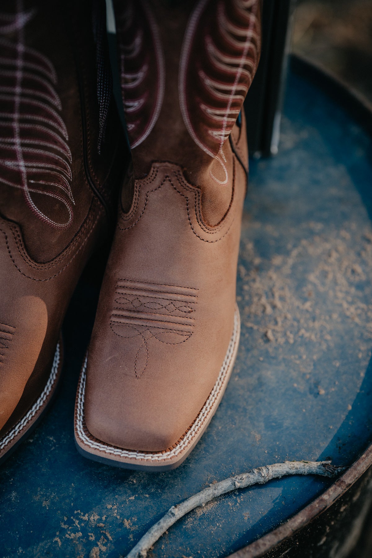 Women's Round Up H20 Waterproof Square Toe Cowboy Boot