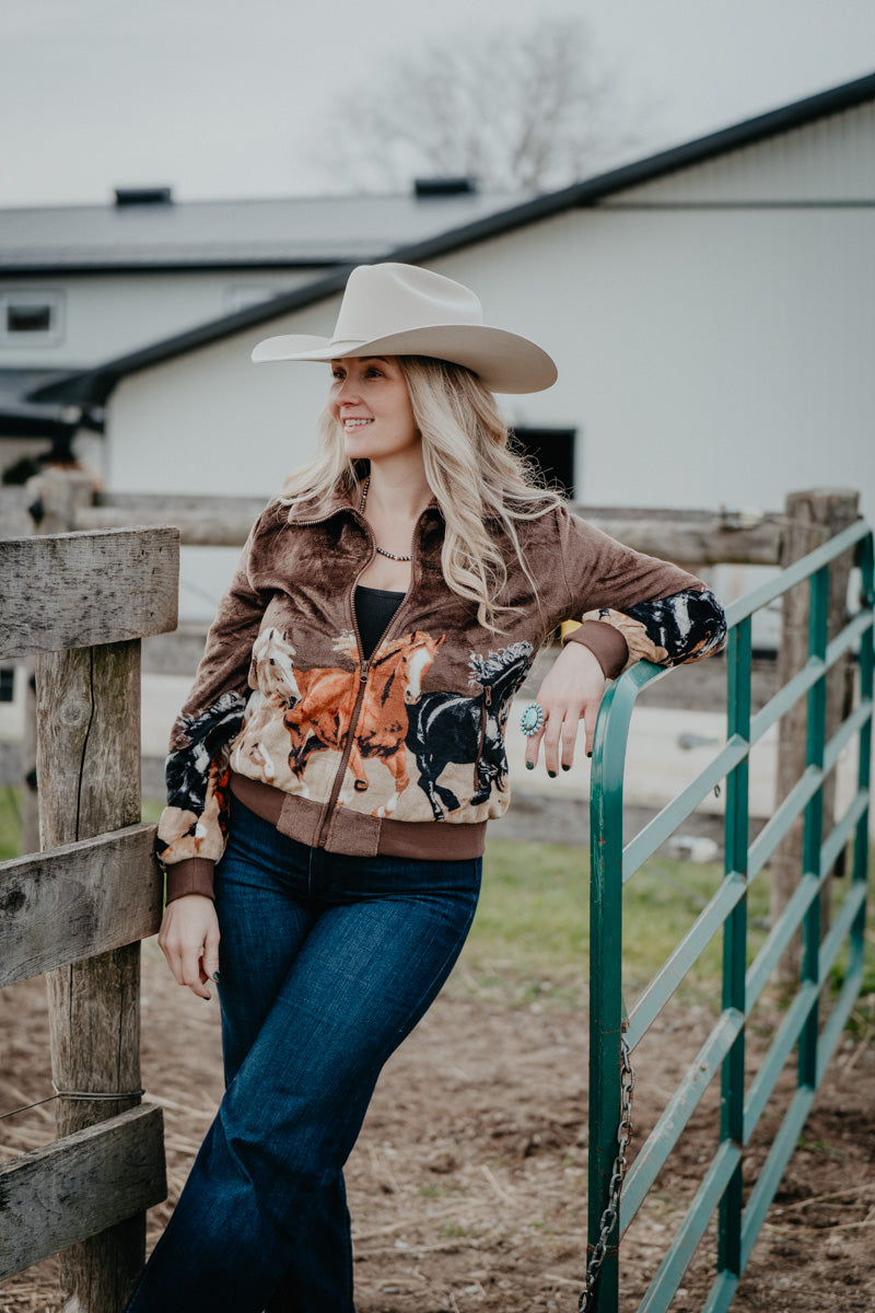 'Carol-Lynn's Closet' Vintage Staple Horse Full Zip (XS-XXL)