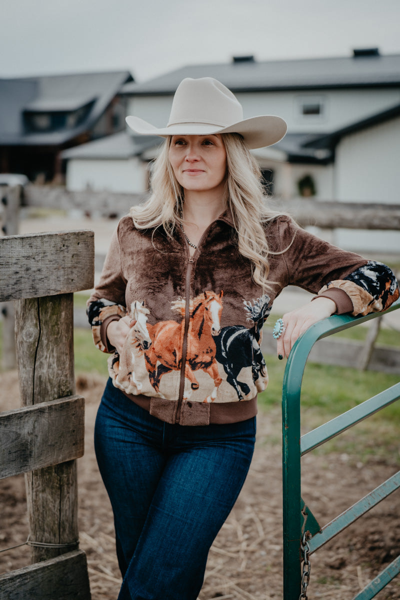 'Carol-Lynn's Closet' Vintage Staple Horse Full Zip (XS-XXL)