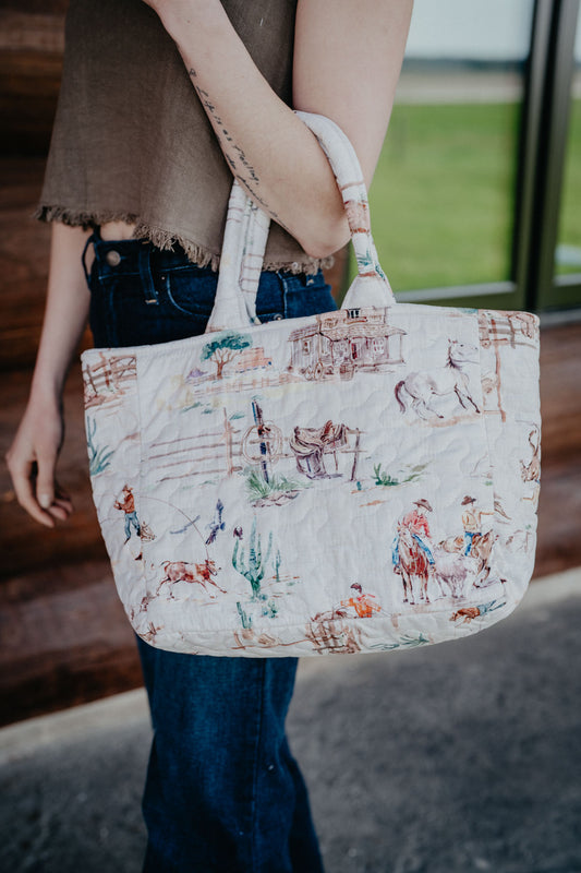Quilted Handbag by Ida Mae (Multiple Prints)