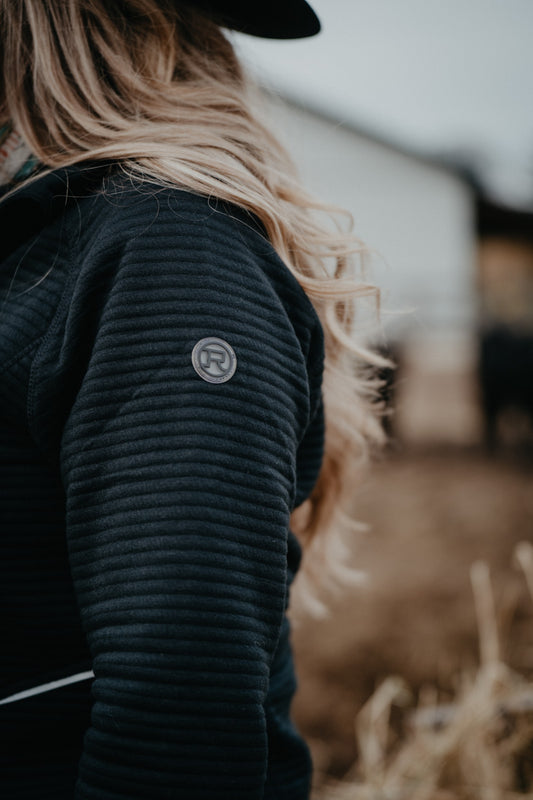 'Taven' Women's 1/4 Zip Pullover by Roper (XS-XL)