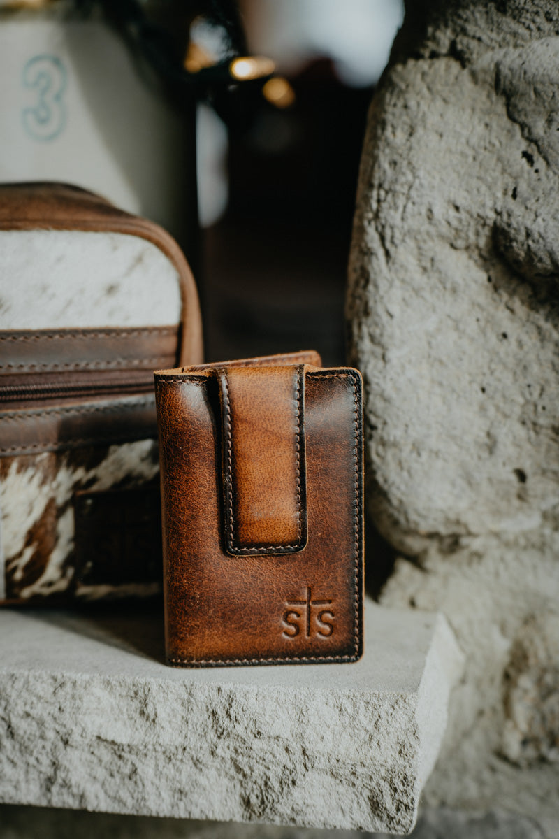 Tuscon Money Clip STS Leather by STS Ranchwear