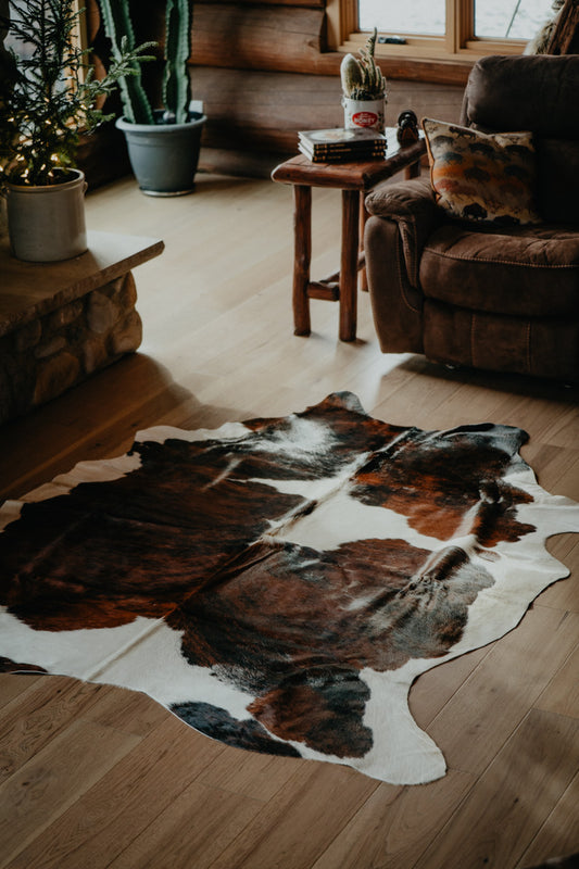 Large Cowhide Rug #4
