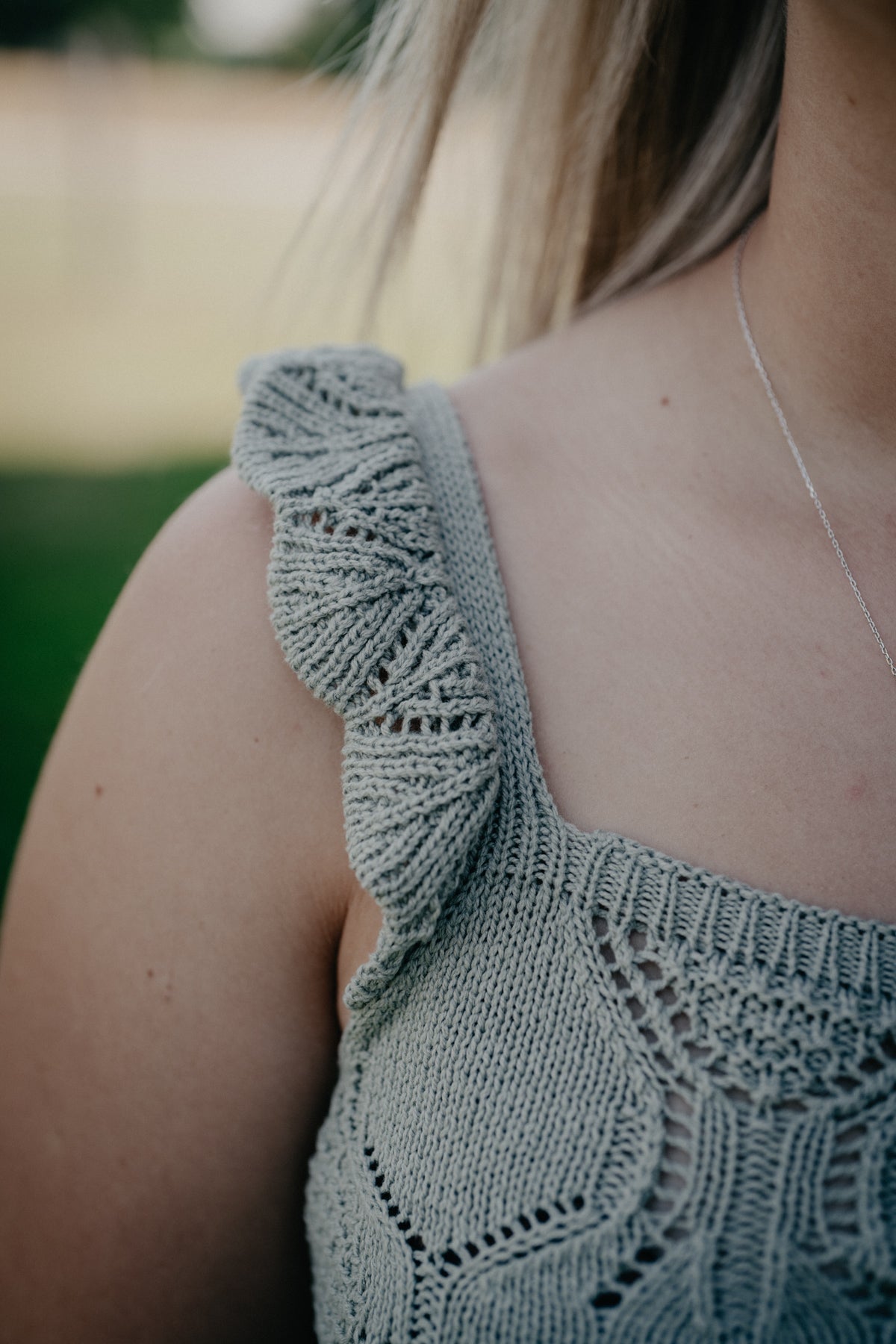 'Claudia' Crotchet Tank Top by Rock & Roll (2 colourways; XS-XXL)