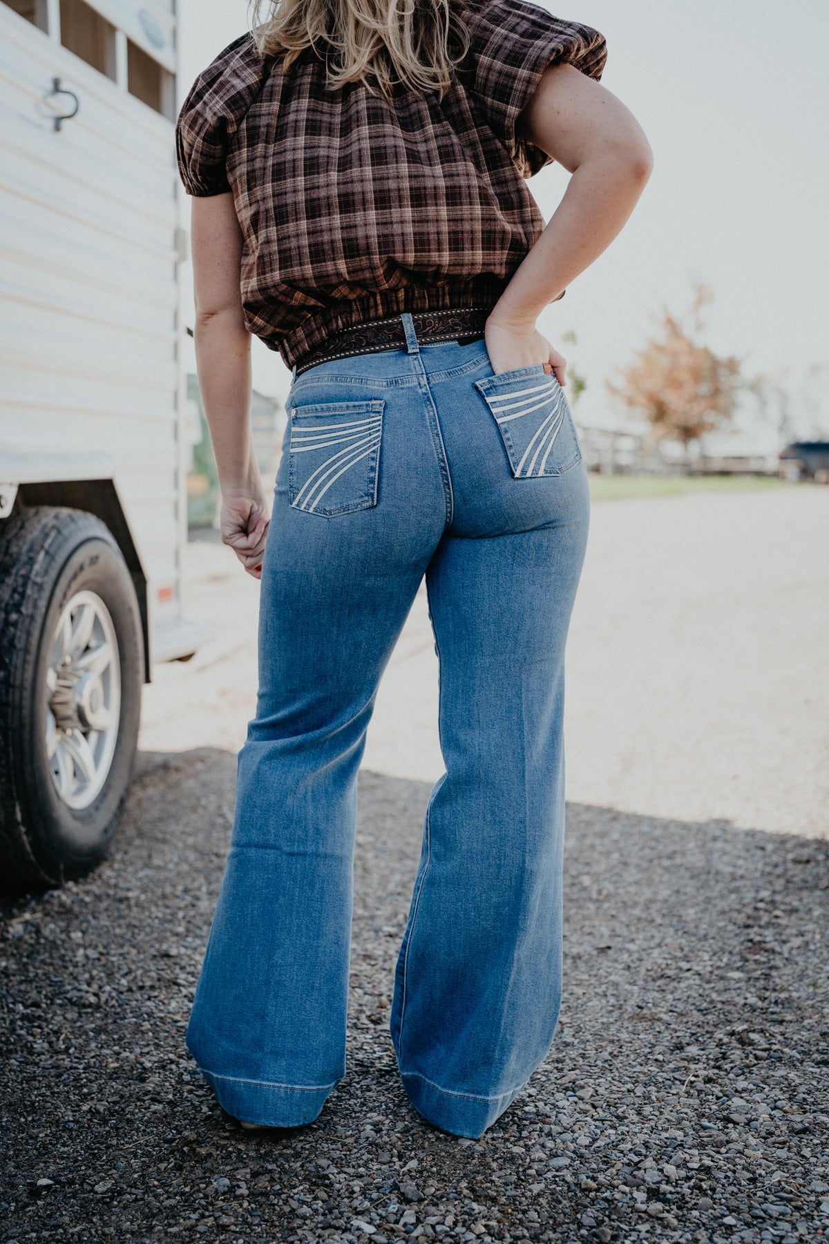 'Marine' White Lasered Pocket Modern Dojo Trouser by 7FMK