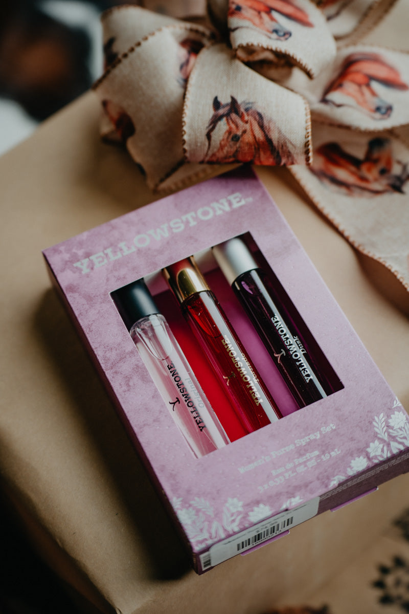 'Yellowstone' Purse Spray Set by Tru Western Perfume (10ml x 3)