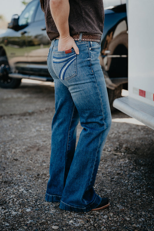 'Blue Fern' Dojo Trouser by 7FMK (30, 32, & 34" Inseams)