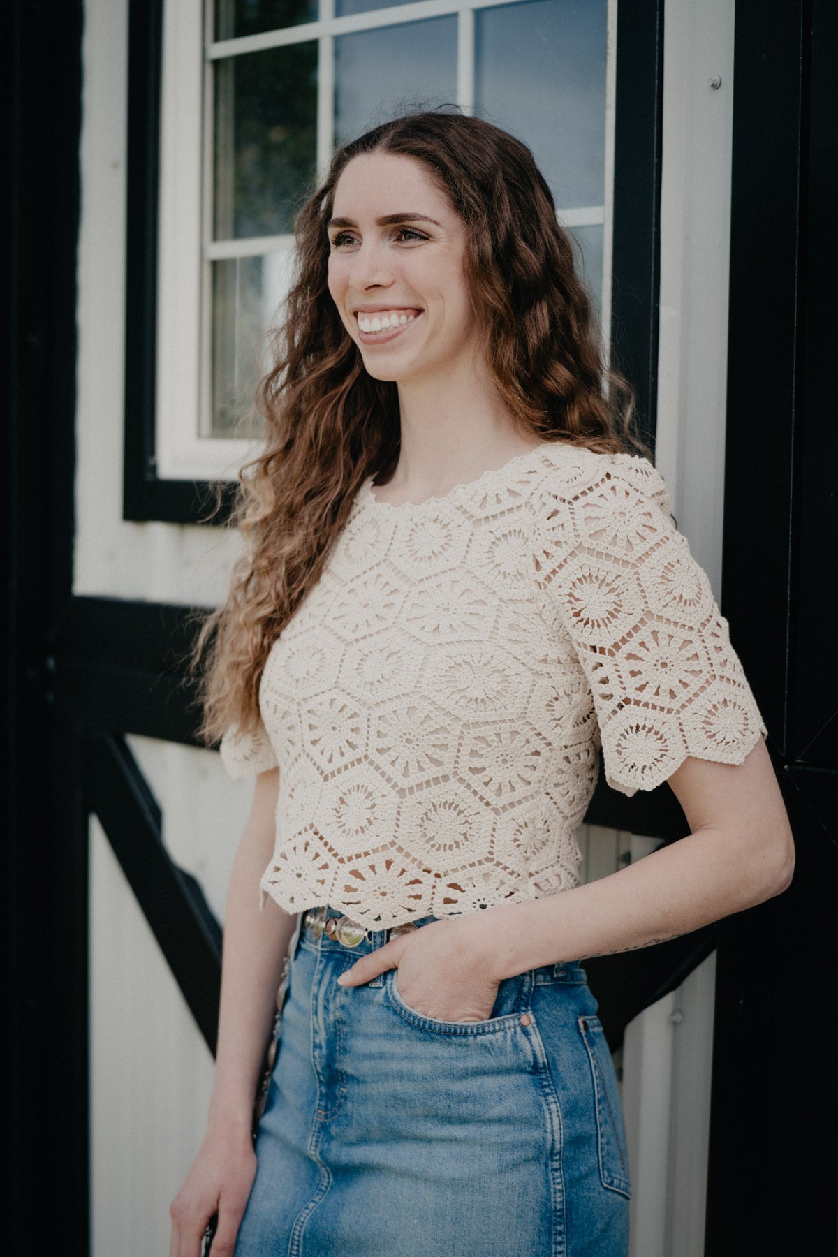'Raquel' Lace Top by Z Supply (L ONLY)