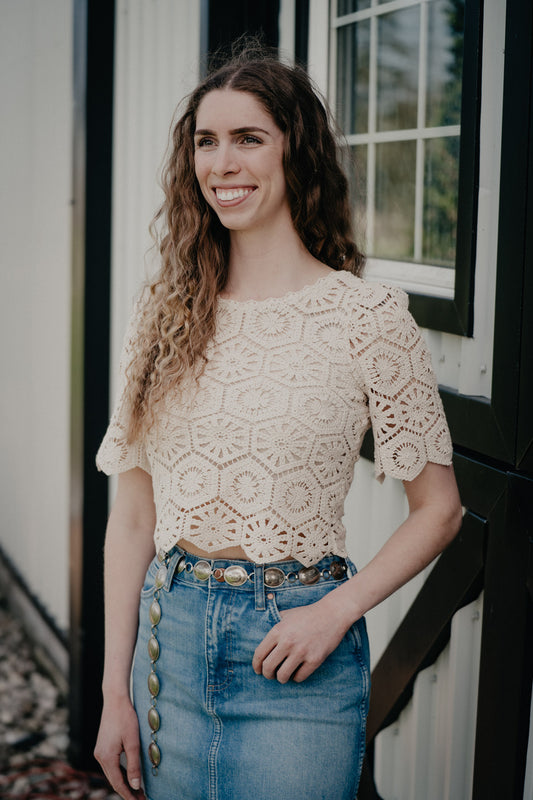 'Raquel' Lace Top by Z Supply (XS-L)
