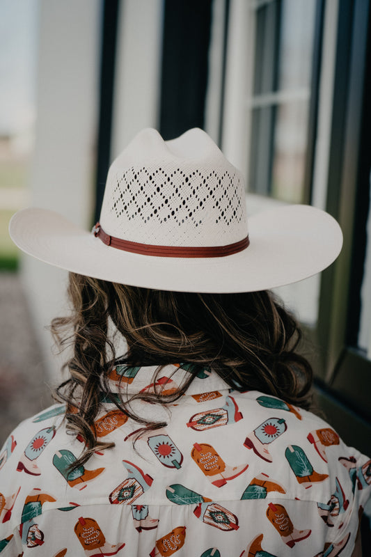 'Ogden' 20X Natural Straw Hat by Stetson