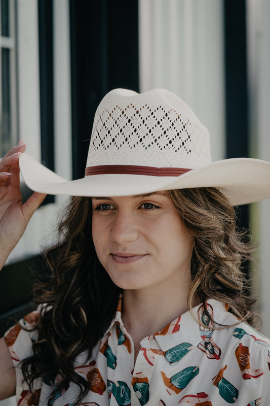 'Ogden' 20X Natural Straw Hat by Stetson