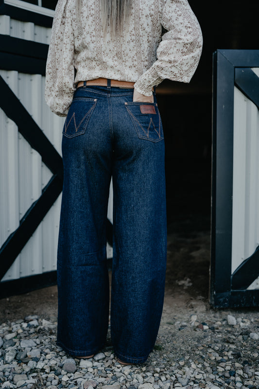 'Remy' Dark Wash High Rise Bailey Wide Leg by Wrangler (25-34)