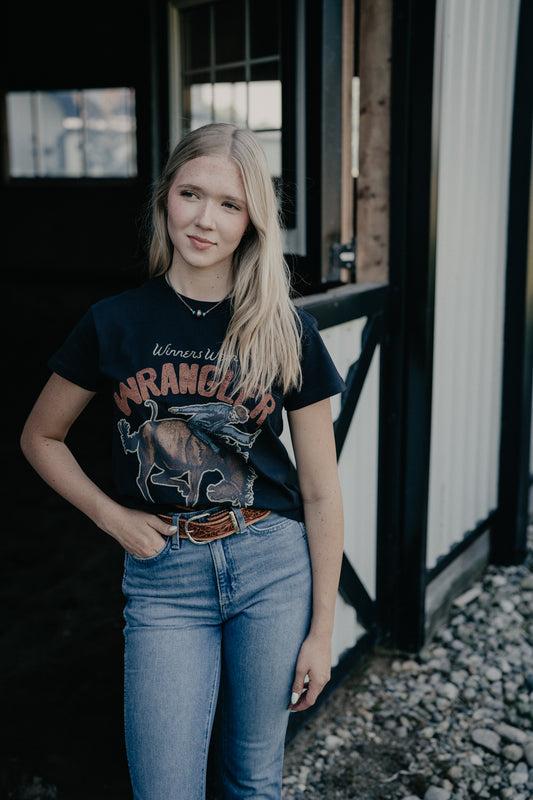 'Black Beauty' Women's T-Shirt by Wrangler (XS-XXL)
