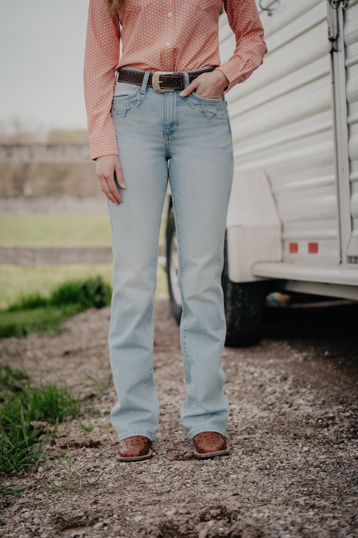 'Aubriell' High Rise Bailey Bootcut Jean by Wrangler