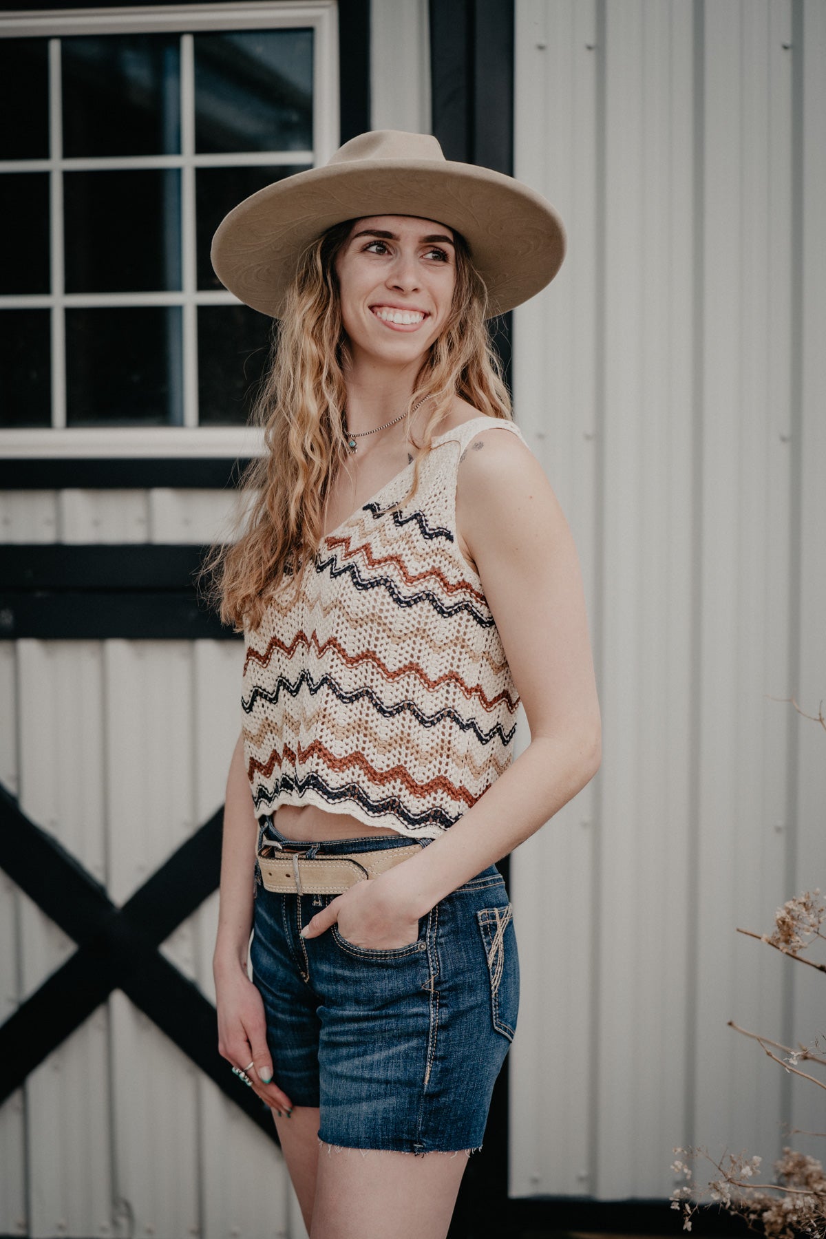 'Tanner' Women's Ariat 5" Inseam Denim Shorts (24-34)